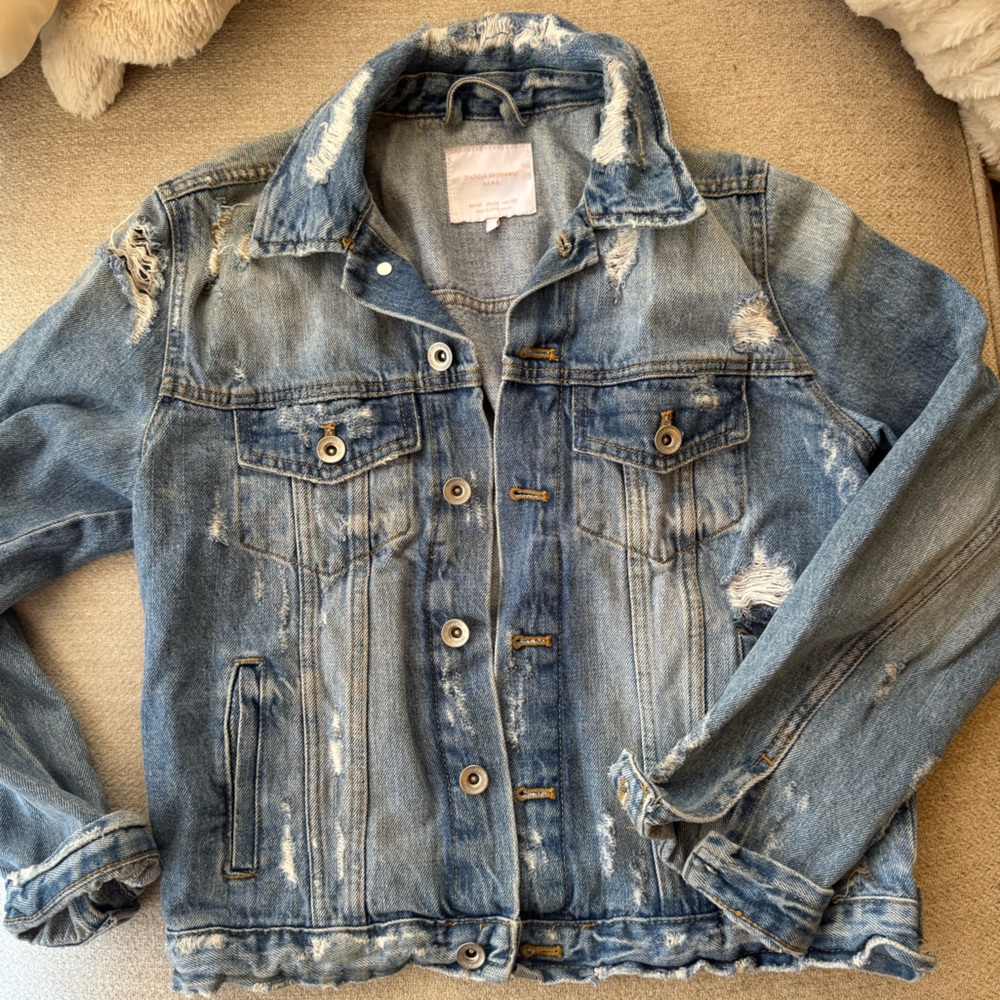 Zara Light Blue Denim Jacket